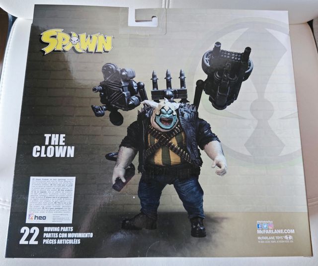 Figura Spawn The Clown McFarlane 18cm