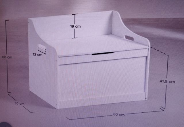 Baúl Sklum Boby blanco