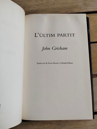 L'ULTIM PARTIT