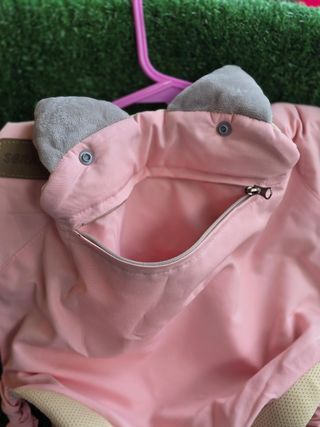 Marsupio neonato rosa
