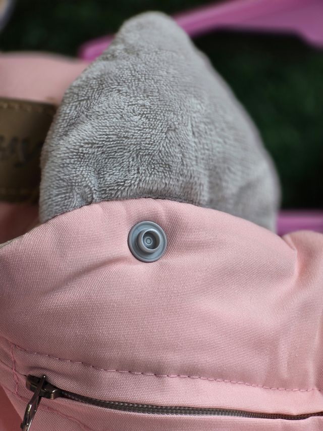 Marsupio neonato rosa