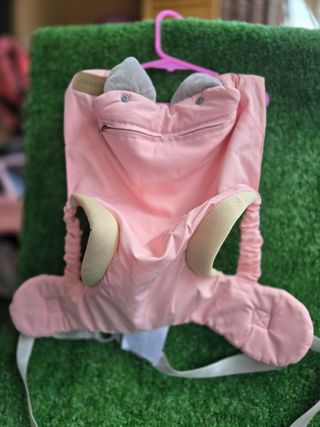 Marsupio neonato rosa