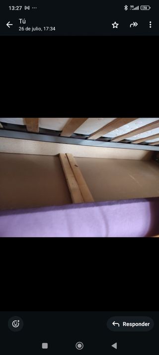 Sofá cama morado - Clic Clac