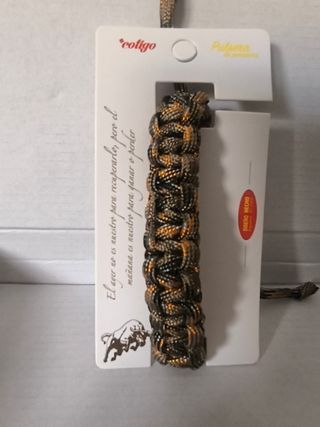 Pulsera Paracord Trenzada – Valor, Resistencia