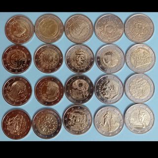 20 Monedas Eslovaquia 2€