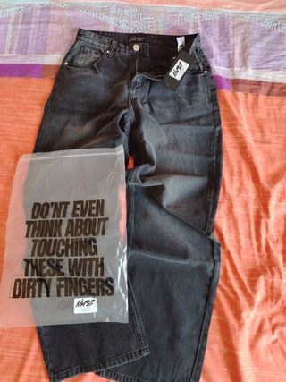 nofs jeans washed denim black noneofus Ricevuta