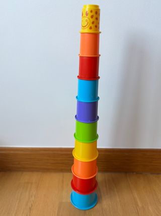 Cubos apilables infantiles