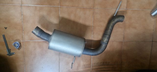 Silencioso trasero Megane 3 RS