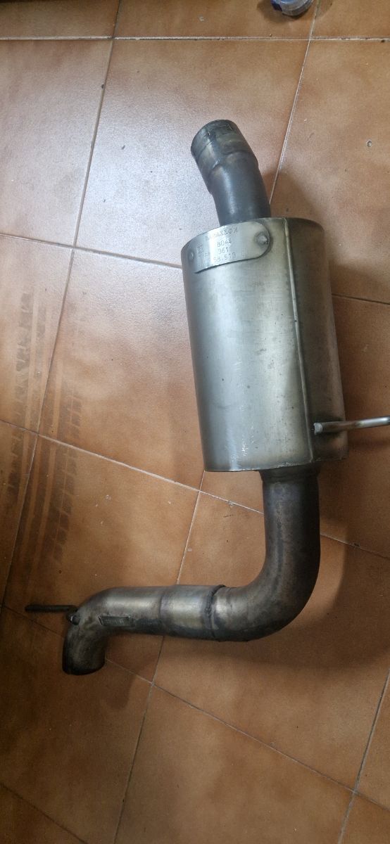 Silencioso trasero Megane 3 RS
