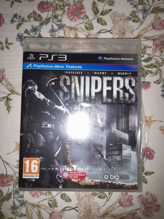 OFERTA🇪🇦 PRECINTADO. JUEGO SNIPERS PS3 