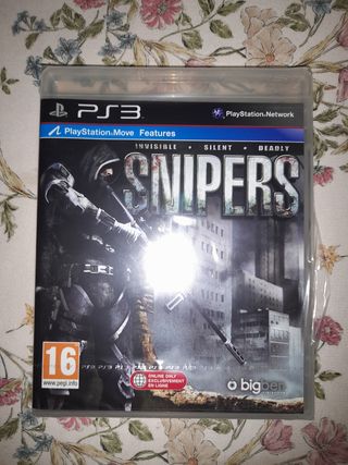 OFERTA🇪🇦 PRECINTADO. JUEGO SNIPERS PS3 