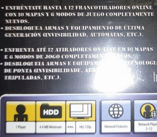 OFERTA🇪🇦 PRECINTADO. JUEGO SNIPERS PS3 