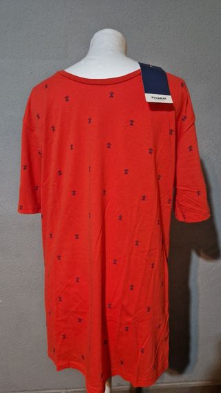 Camiseta Pull & Bear roja - Talla L