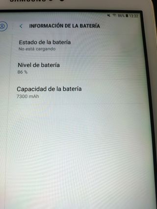 Samsung Galaxy Tab A (2016) Blanca