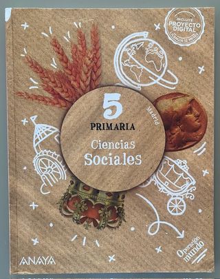 Lote libros de texto 5 PRIMARIA Anaya Pearson