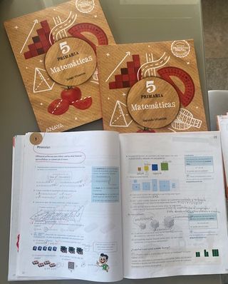 Lote libros de texto 5 PRIMARIA Anaya Pearson