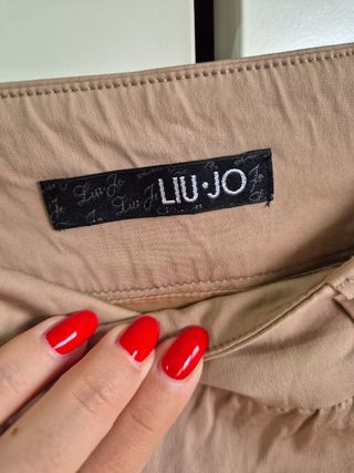 Gonna Liu Jo beige a palloncino