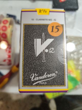 Cañas Vandoren 2 1/2 Mi bemol
