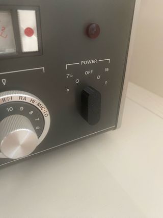 Revox A77 - Tecla selectora velocidad