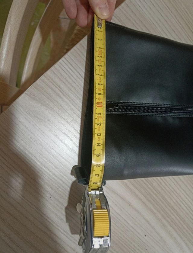 Stivali alti neri ecopelle - n.37