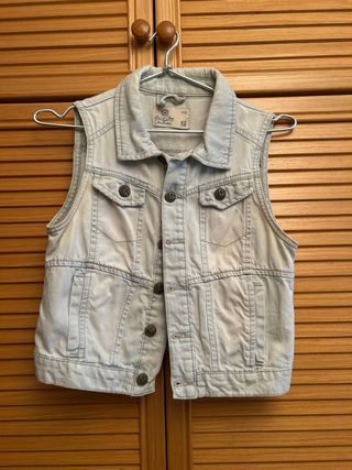 Chaleco vaquero Pull & Bear talla S