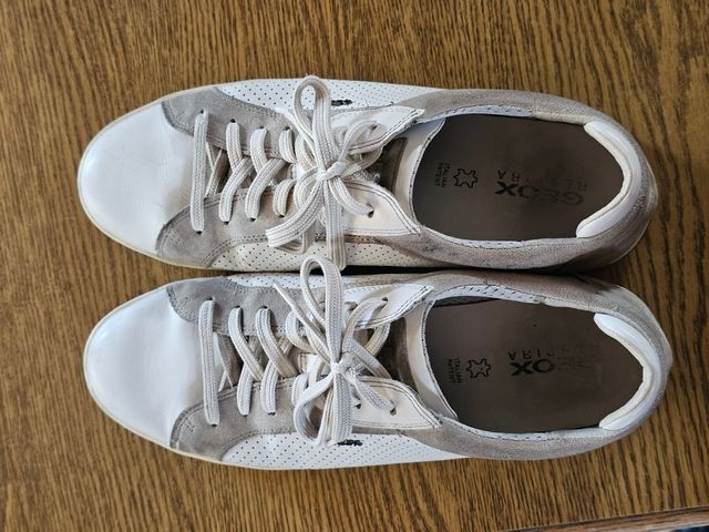 Geox Sneakers - Scarpe Grigio/Bianche Usate