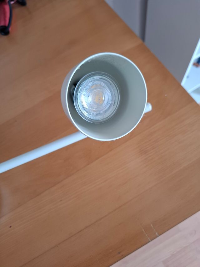 Lámpara techo 3 luces blanca