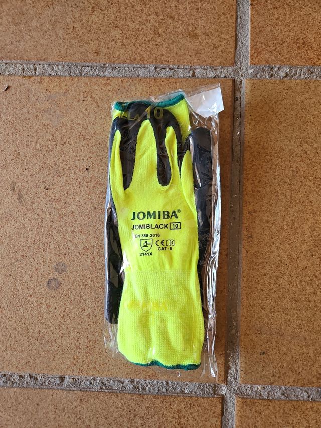 Guantes JOMIBA trabajo talla 10