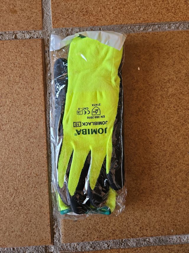 Guantes JOMIBA trabajo talla 10
