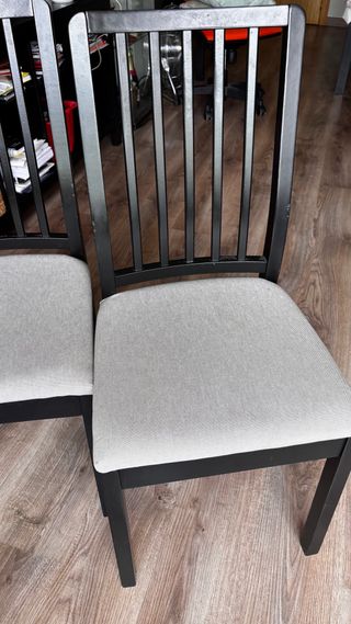 2 Sillas Ekedalen Ikea - Gris Claro