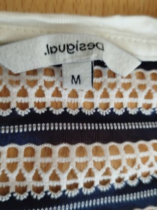 Camiseta Desigual blanca - M