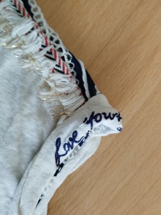 Camiseta Desigual blanca - M