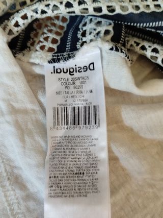 Camiseta Desigual blanca - M