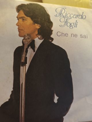 45 giri Riccardo Fogli - Che ne sai