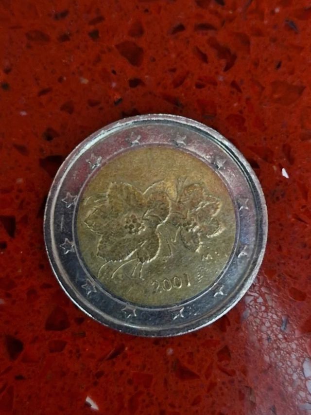 Moneda 2€ Finlandia 2001