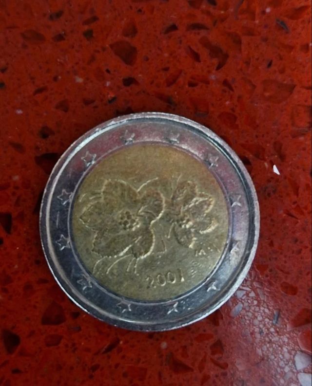 Moneda 2€ Finlandia 2001