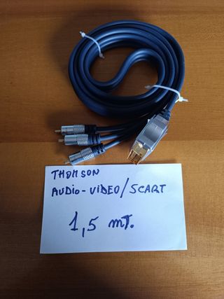 Cavo Scart Thomson 1,5mt Audio Video