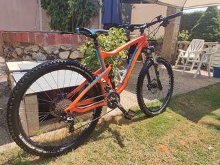Bicicleta doble suspensión MMR