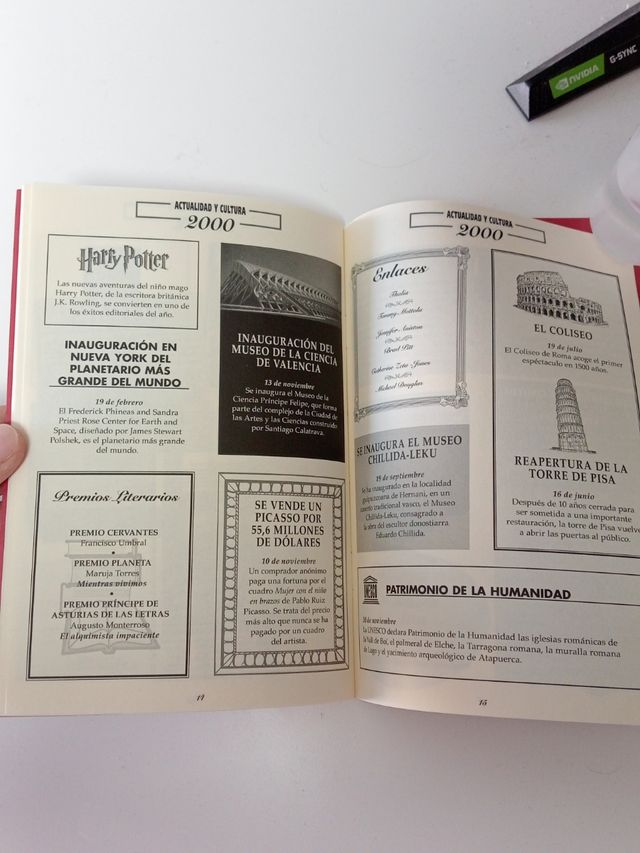 2000 El año que tú naciste