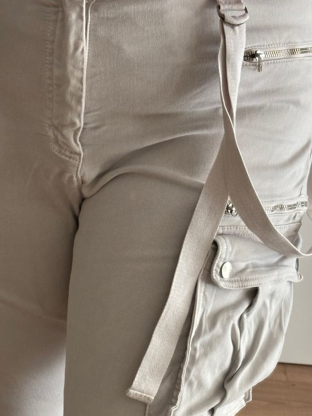 Pantalones muy- Elásticos contura alta