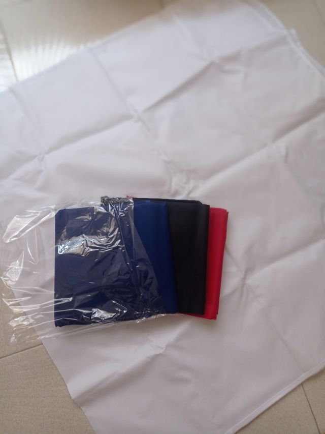 Mini estudio fotográfico 80x80x80cm y dos lámparas