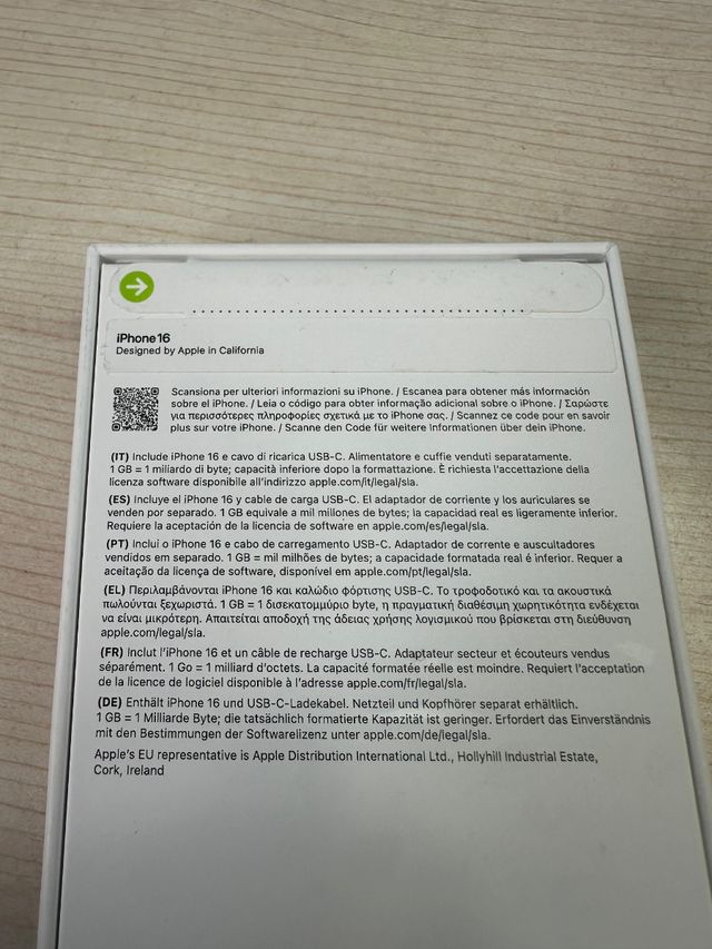 iPhone 16 Teal - SIGILLATO