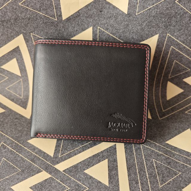 Cartera Jaguar negra de piel - NUEVA sin usar