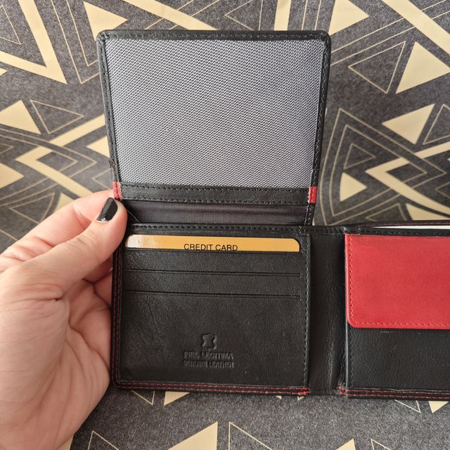 Cartera Jaguar negra de piel - NUEVA sin usar