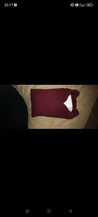 Maglione Uomo Rosso - Lana