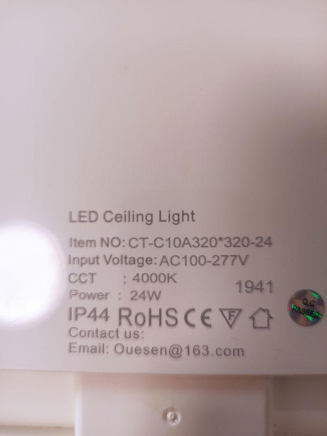 Plafón LED - 24W - 4000K