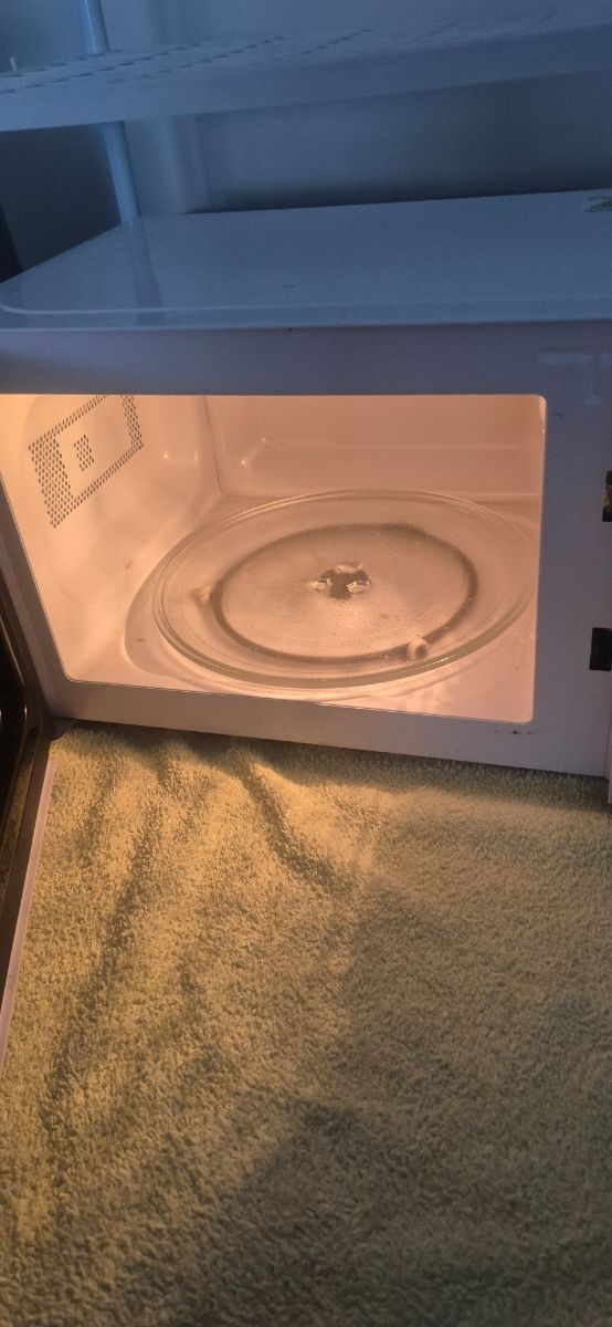 Microondas Bluesky + Estantería