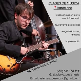 Clases de música en Barcelona