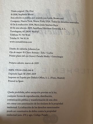 Stephenie Meyer- The Host (La huésped)