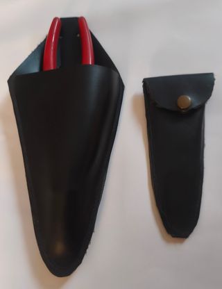 Funda cuero tijeras vendim